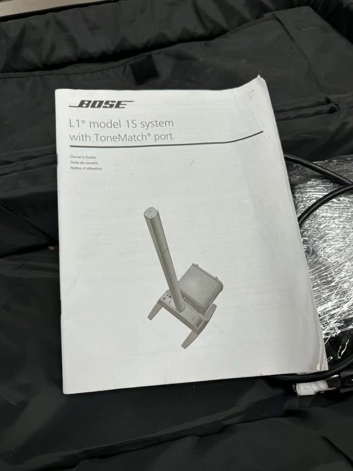 Bose L1 Model 1S PA Speaker System w/ 1 B1 Bass Speaker