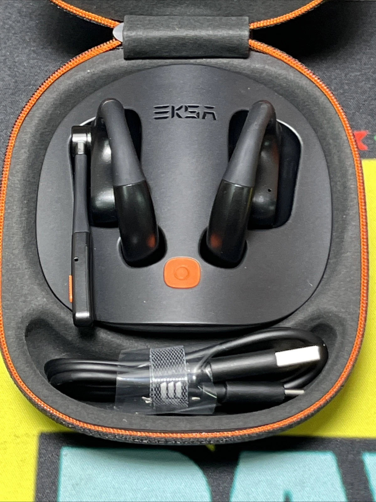 Eksa Telecom S30 Bluetooth Open Ear Air-Conduction Headset - New