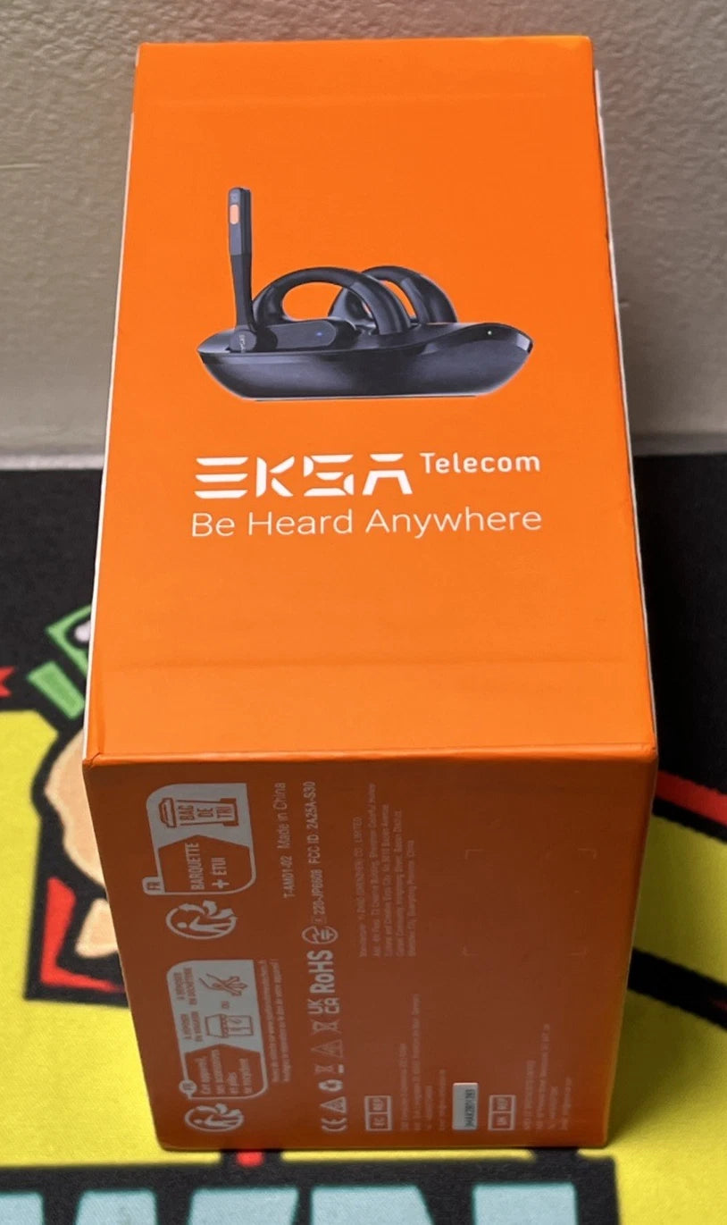 Eksa Telecom S30 Bluetooth Open Ear Air-Conduction Headset - New