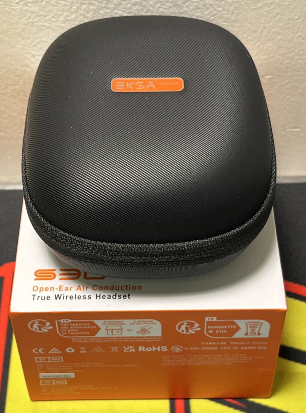 Eksa Telecom S30 Bluetooth Open Ear Air-Conduction Headset - New